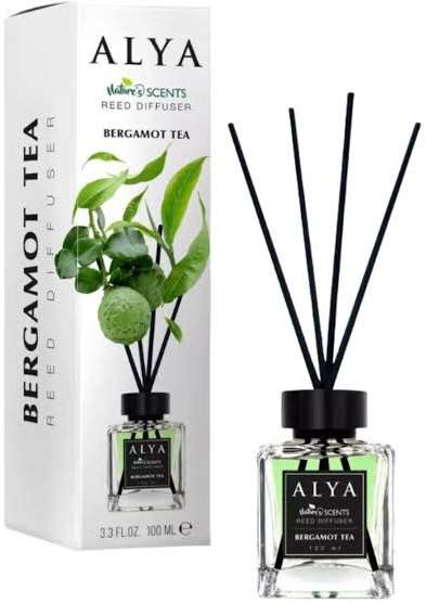 ALYA REED DIFFUSER BERGAMOT TEA 100ML MULTI - PATYCZKI ZAPACHOWE