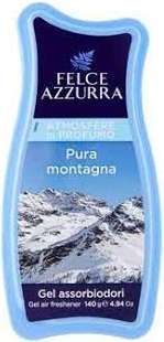 FELCE AZZURRA GEL AIR FRESHNER 140G PURA MONTAGNA IT - ODŚWIEŻACZ POWIETRZA ŻELOWY