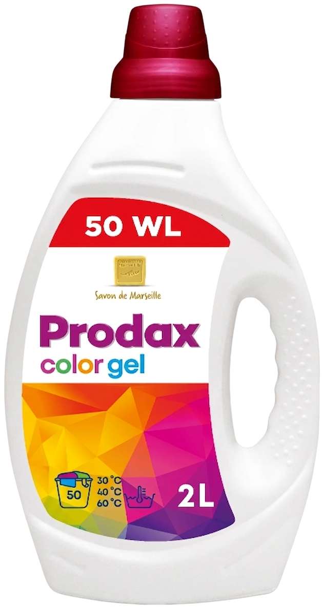 PRODAX GEL 50WL / 2L COLOR - ŻEL DO PRANIA