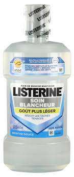 LISTERINE MOUTHWASH 500ML WHITENING CARE FR - PŁYN DO PŁUKANIA JAMY USTNEJ 