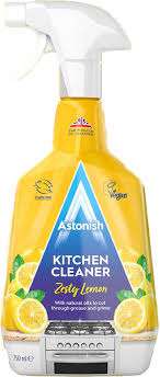 ASTONISH KITCHEN CLEANER ZESTY LEMON SPRAY 750ML GB - PREPARAT DO CZYSZCZENIA KUCHNI