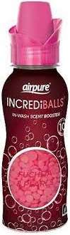 AIRPURE INCREDIBALLS IN-WASH SCENT BOOSTER FUCHSIA & PEARLS 128G / 10SC  GB - KRYSZTAŁKI ZAPACHOWE DO PRANIA