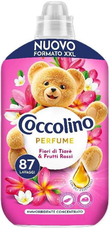 COCCOLINO AMMORBIDENTE 87sc / 1,82L FIORI DI TIARE & FRUTTI ROSSI  IT - PŁYN DO PŁUKANIA