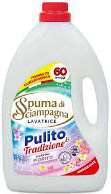 SPUMA DI SCIAMPAGNA LAVATRICE LIQUIDO 60sc / 3L GIARDINO FIORITO  IT - PŁYN DO PRANIA