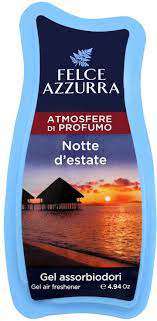 FELCE AZZURRA GEL AIR FRESHNER 140G NOTTE D'ESTATE IT - ODŚWIEŻACZ POWIETRZA ŻELOWY
