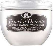 TESORI D'ORIENTE CREMA CORPO AROMATICA MUSCHIO BIANCO 300ML IT -  KREM DO CIAŁA 