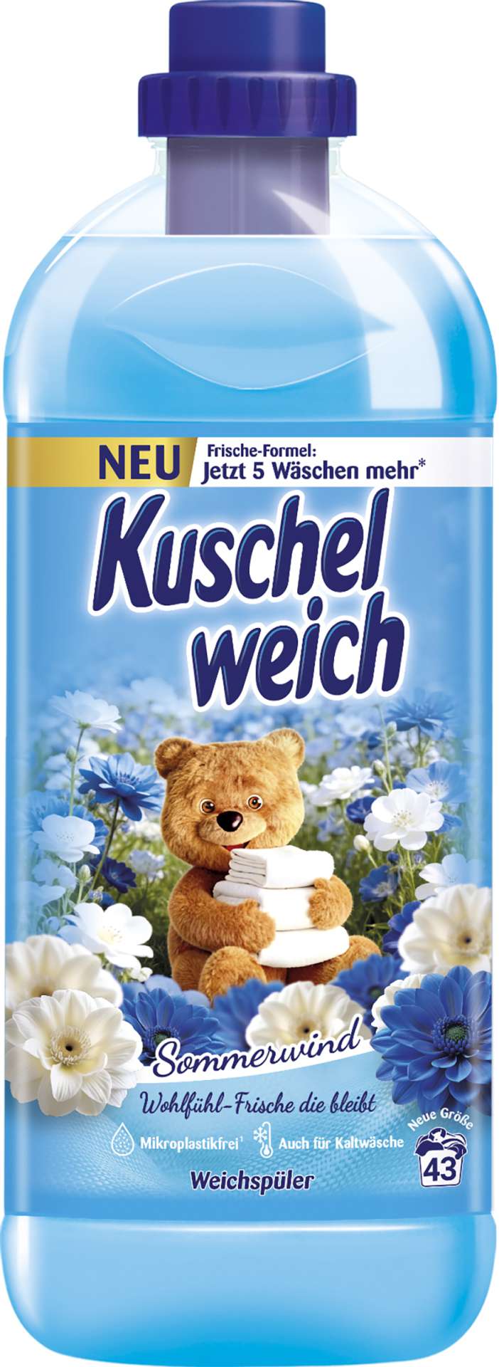 KUSCHELWEICH WEICHSPULER 43 WL / 1L SOMMERWIND - PŁYN DO PŁUKANIA