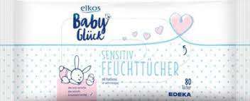ELKOS FEUCHT BABY TUECHER 2X80ER SENSITIVE  DE - CHUSTECZKI NAWILŻANE DLA DZIECI