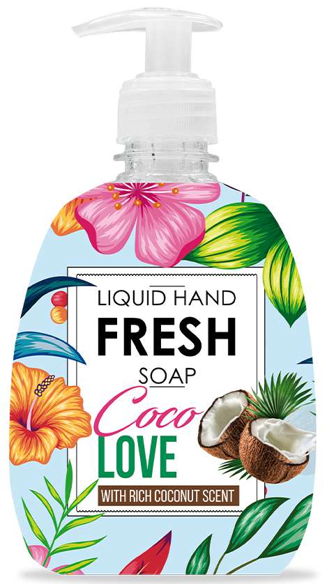 FRESH LIQUID HAND SOAP 500ML COCO LOVE  MULTI - MYDŁO W PLYNIE