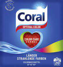CORAL PULVER KONZENTRAT OPTIMAL COLOR 20WL / 1,4KG  DE - PROSZEK DO PRANIA 