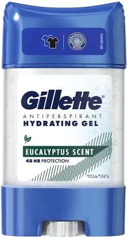 GILLETTE ANTIPERSPIRANT HYDRATING GEL 70ML EUCALYPTUS SCENT PL - ANTYPERSPIRANT W ŻELU SZTYFT