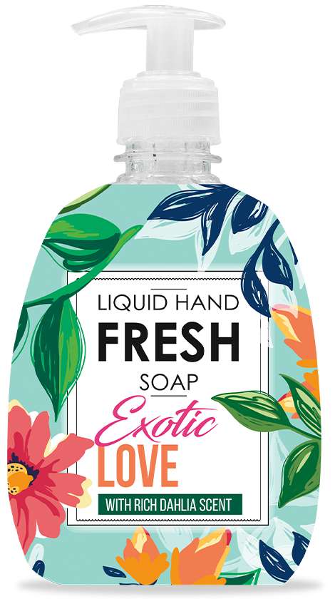 FRESH LIQUID HAND SOAP 500ML EXOTIC LOVE  MULTI - MYDŁO W PLYNIE