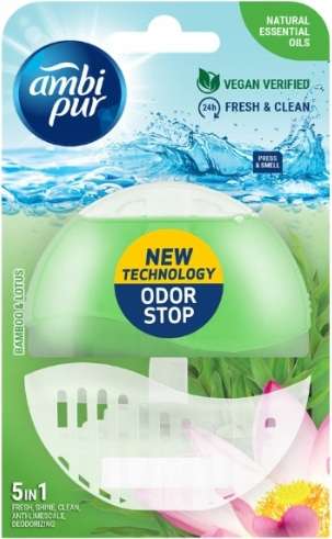AMBI PUR WC STARTER 55ML BAMBOO & LOTUS  ES - ZAWIESZKA DO WC ŻELOWA