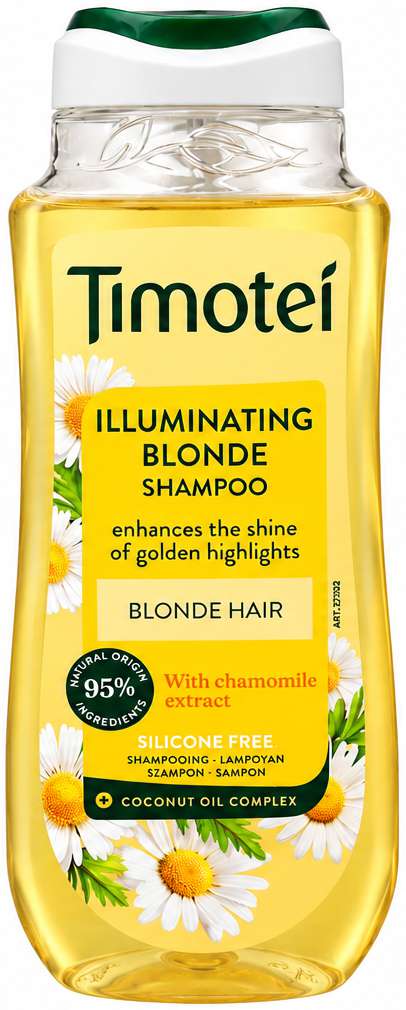 TIMOTEI SHAMPOO 300 ML ILLUMINATING BLONDE WITH CHAMOMILE EXTRACT MULTI - SZAMPON DO BLOND WŁOSÓW