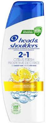 HEAD & SHOULDERS CITRUS FRESH 2in1 330ML GR - SZAMPON DO WŁOSÓW