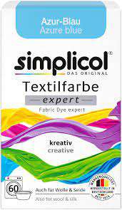 SIMPLICOL TEXTILFARBE EXPERT AZUR - BLAU  DE - BARWNIK DO TKANIN