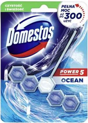 DOMESTOS POWER 5 WC 50G OCEAN PL - ZAWIESZKA DO WC