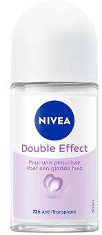 NIVEA ROLL- ON WOMAN DOUBLE EFFECT 50ML - ANTYPERSPIRANT W KULCE