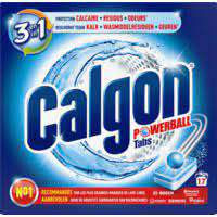 CALGON TABS 3in1 POWERBALL 17szt  NL - ODKAMIENIACZ W TABLETKACH 