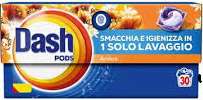 DASH PODS ALL IN 1 30szt AMBRA  IT - KAPSUŁKI DO PRANIA
