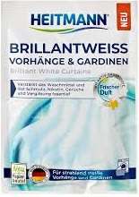 HEITMANN BRILLANTWEISS VORHANGE & GARDINEN 50G  DE - DO PRANIA ZASŁON ORAZ FIRAN Z AKTYWNYM TLENEM