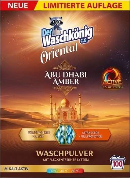 WASCHKONIG PULVER ORIENTAL ABU DHABI AMBER 100WL / 6KG COLOR - PŁYN DO PRANIA