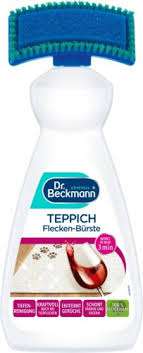 DR BECKMANN TEPPICH & FLECKEN BURSTE 650ML DE - PREPARAT DO CZYSZCZENIA DYWANÓW/TAPICEREK  ZE SZCZOTKĄ