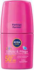 NIVEA SUN KIDS FARBROLLER ROSA 50ML (50+ SPF) - NAWILŻAJĄCY BALSAM DO OPALANIA DLA DZIECI 
