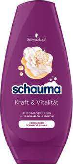 SCHAUMA SPULUNG KRAFT UND VITALITAT BAOBAB-OL & BIOTIN 250ML DE - ODŻYWKA DO WŁOSÓW
