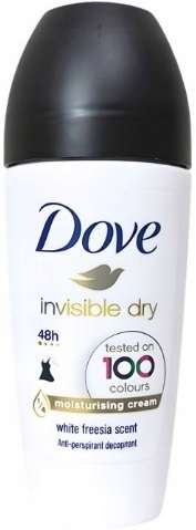 DOVE DEO ROLL ON 50ML WOMAN INVISIBLE DRY - ANTYPERSPIRANT W KULCE
