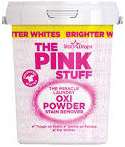 STARDROPS THE PINK STUFF STAIN REMOVER POWDER 1KG WHITE DE/FR/PL - ODPLAMIACZ W PROSZKU DO BIAŁYCH TKANIN