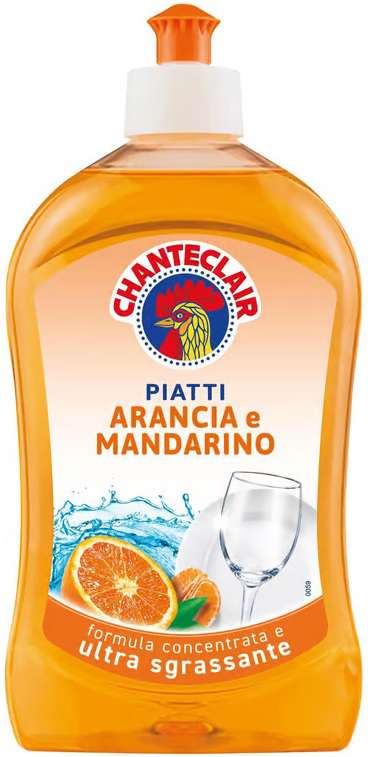 CHANTECLAIR PIATTI CONCENTRATO ARANCIA e MANDARINO 500ML IT - PŁYN DO NACZYŃ