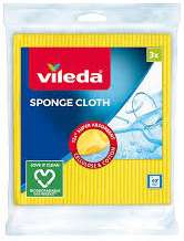 VILEDA PANNOSPUGNA / SPONGE CLOTH 3 SZT IT - ŚCIERKA GRUBA GĄBCZASTA