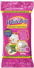 WHITEDAY STAIN REMOWER WET WIPES 20szt TR - CHUSTECZKI ODPLAMIAJĄCE