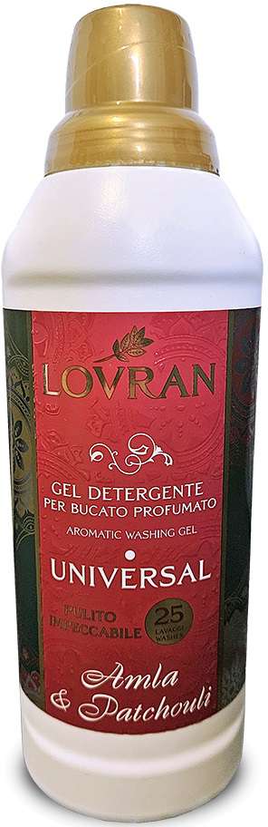LOVRAN GEL DETERGENTE 25sc / 1L UNIVERSAL - ŻEL DO PRANIA 