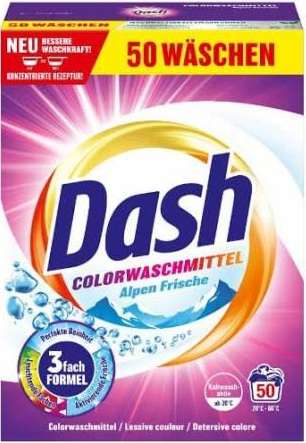DASH PULVER 50WL / 2,5 KG COLOR FRISCHE DE - PROSZEK DO PRANIA