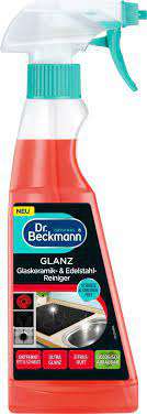 DR BECKMANN GLANZ GLASKERAMIK & EDELSTAHL REINIGER SPRAY 250ML DE - PŁYN DO CZYSZCZENIA PŁYT CERAMICZNYCH
