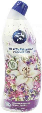 AMBI PUR WC ACTIVE GEL WHITE FLOWERS 750ML MULTI - ŻEL DO WC