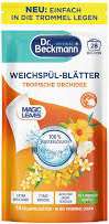 DR BECKMANN MAGIC LEAVES WEICHSPUL-BLATTER 28WL TROPISCHE ORCHIDEE DE - PŁYN DO PŁUKANIA W LISTKACH