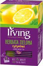 IRVING HERBATA ZIELONA CYTRYNOWA 20 torebek