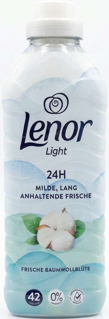 LENOR WEICHSPULER 42 / 882 ML FRISCHE BAUMWOLLBLUTE  DE - PŁYN DO PŁUKANIA