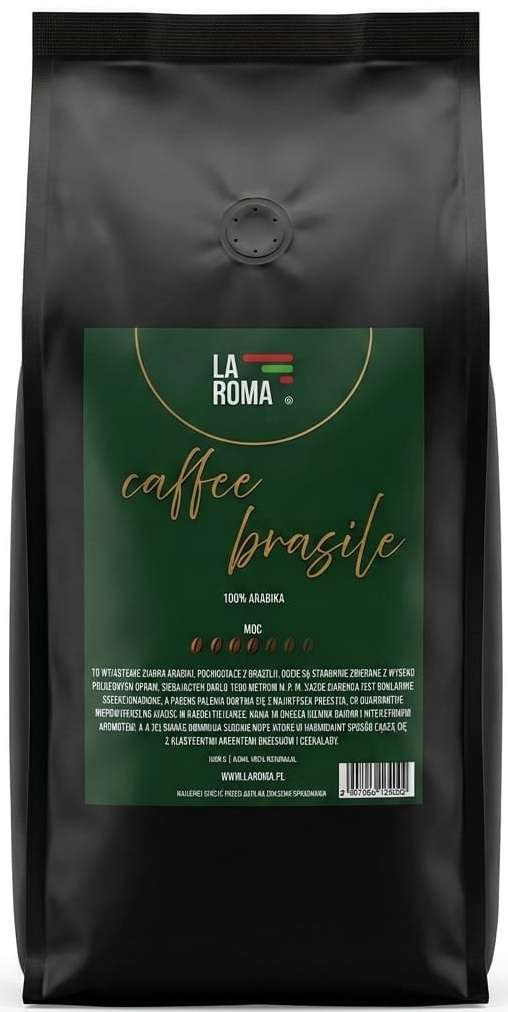 LAROMA CAFFEE BRASILE 1KG ZIARNO / KAWA KRAFTOWA