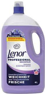 LENOR WEICHSPULER PROFESSIONAL 200WL / 4L BLUTENTRAUM  DE - PŁYN DO PŁUKANIA