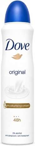 DOVE DEO SPRAY 150ML WOMAN ORIGINAL - ANTYPERSPIRANT SPRAY
