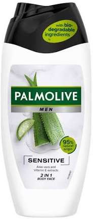 PALMOLIVE MEN DUSCHGEL SENSITIVE 2 IN1 MIT ALOE VERA 250ML DE - ŻEL POD PRYSZNIC