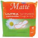 MATTES MATTE ULTRA WINGS CAMOMILE FRAGRANCE 9szt - PODPASKI ZE SKRZYDEŁKAMI