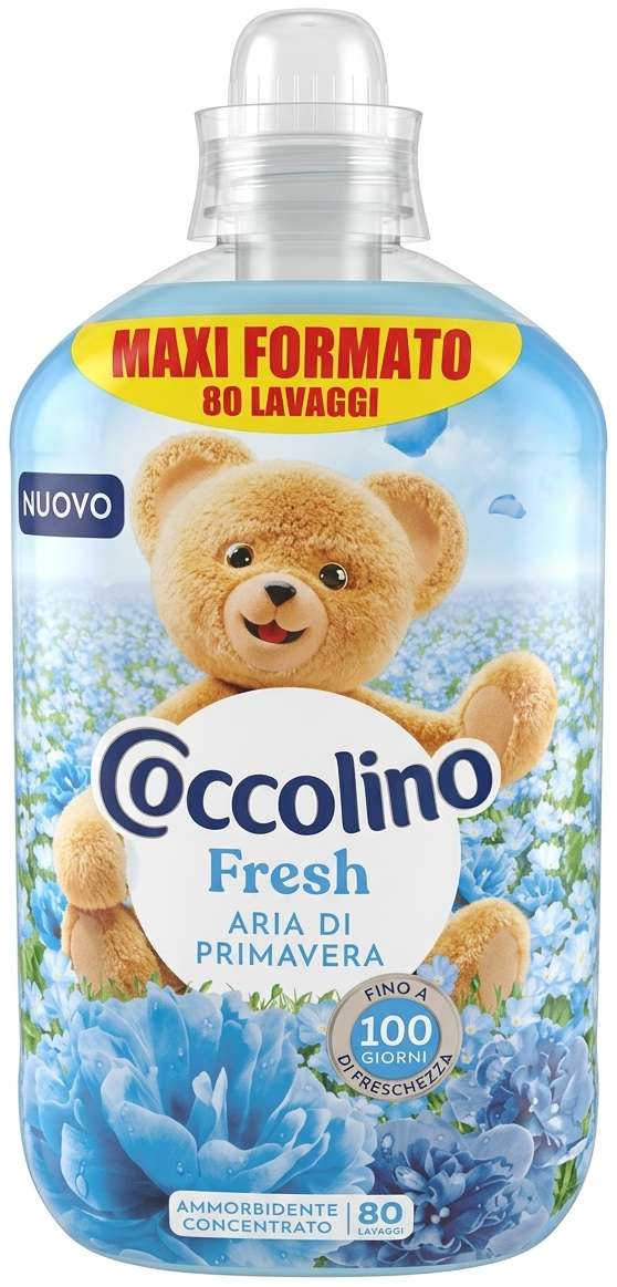 COCCOLINO AMMORBIDENTE 80sc / 1,85L ARIA DI PRIMAVERA  IT - PŁYN DO PŁUKANIA