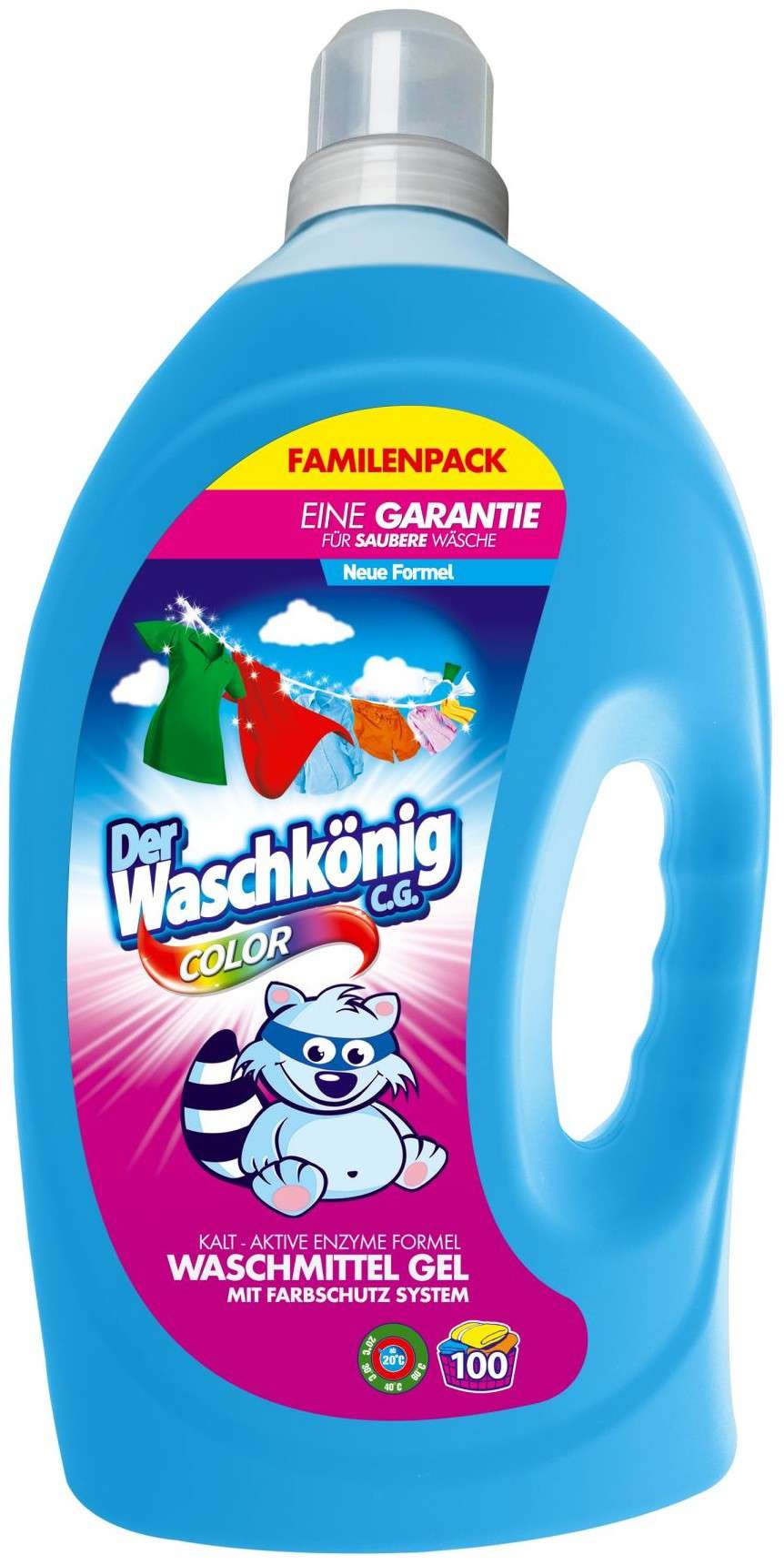 WASCHKONIG GEL 100WL / 3L COLOR - ŻEL DO PRANIA