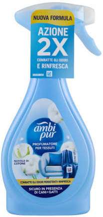 AMBI PUR PROFUMATORE 385ML NUVOLE DI COTONE IT - ODŚWIEŻACZ DO TEKSTYLIÓW 