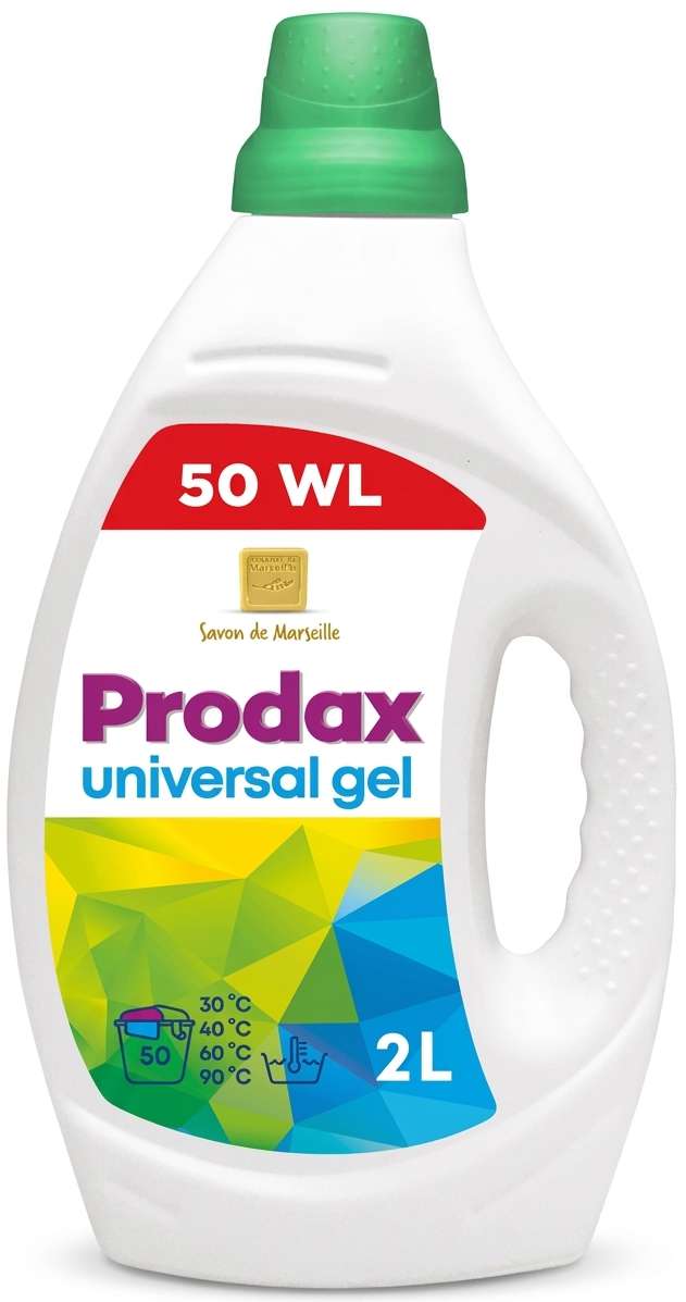PRODAX GEL 50WL / 2L UNIVERSAL - ŻEL DO PRANIA